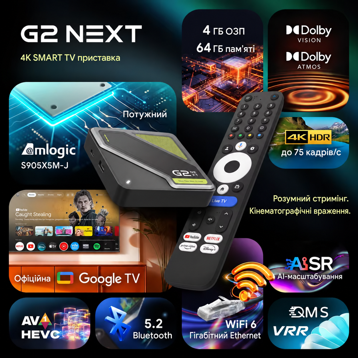 RockTek G2 Next 4/64 ГБ — основні можливості